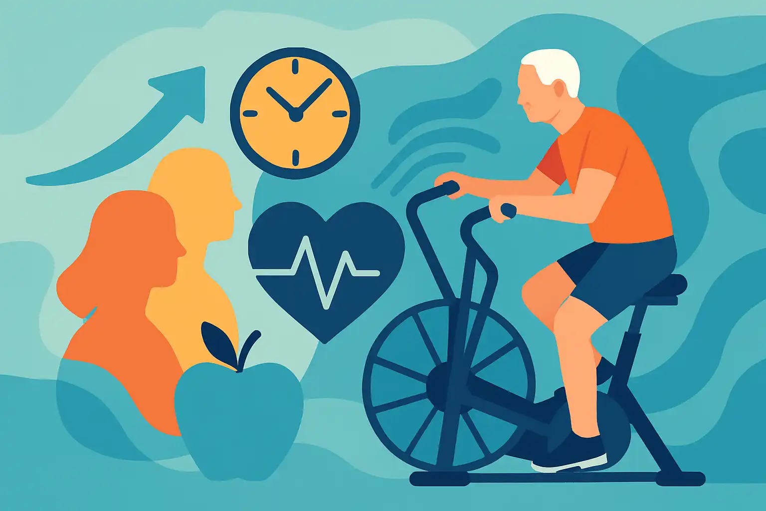 Train langer, leef langer: zo draagt de airbike bij aan gezonde veroudering