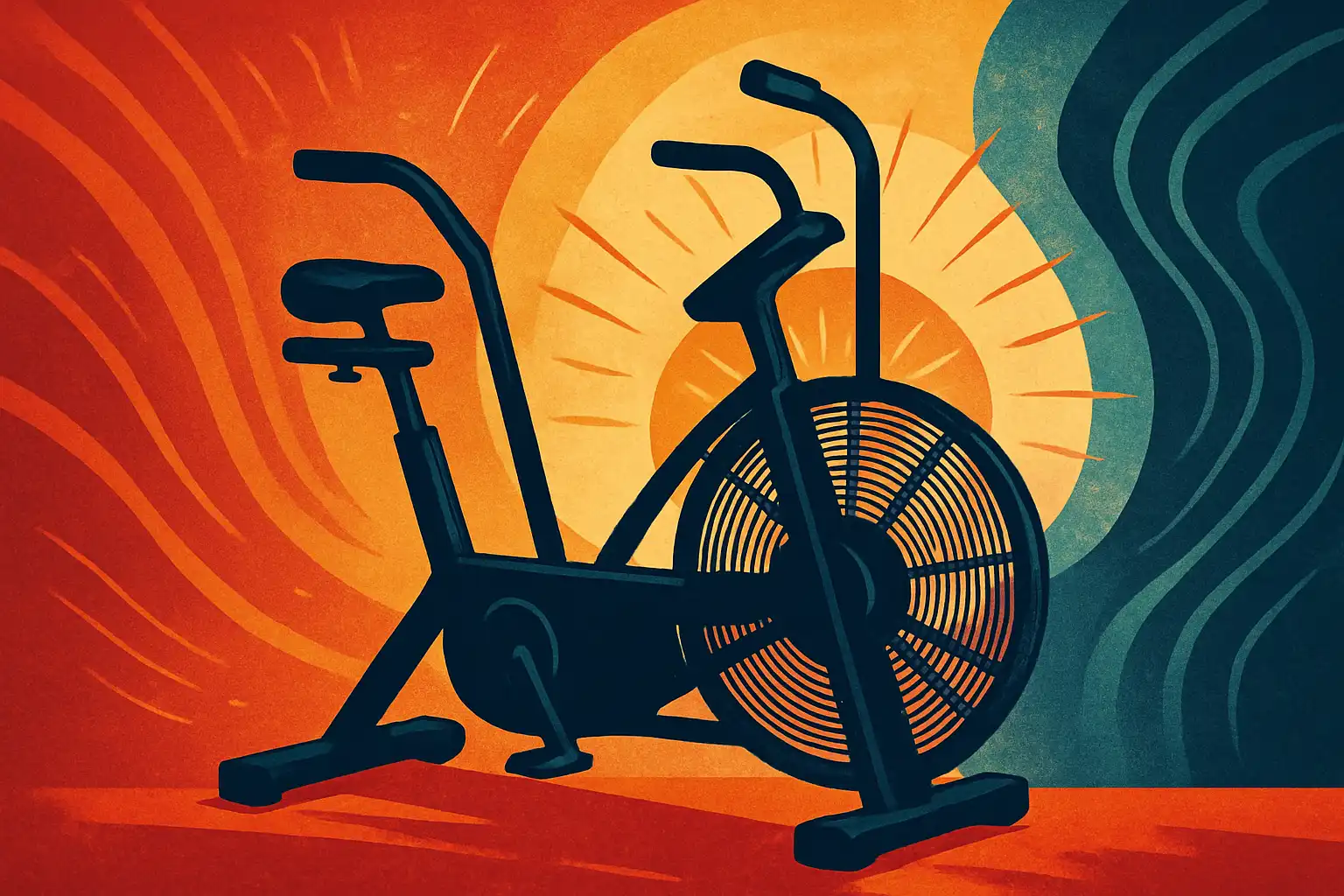 Waarom de airbike zo zwaar aanvoelt (en hoe je die weerstand in je voordeel gebruikt)