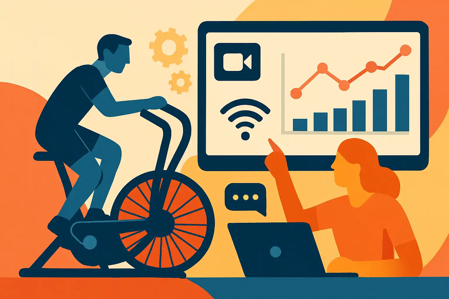 Zo haal je het meeste uit remote coaching op de airbike: wat coaches écht nodig hebben en hoe jij je sessies optimaliseert