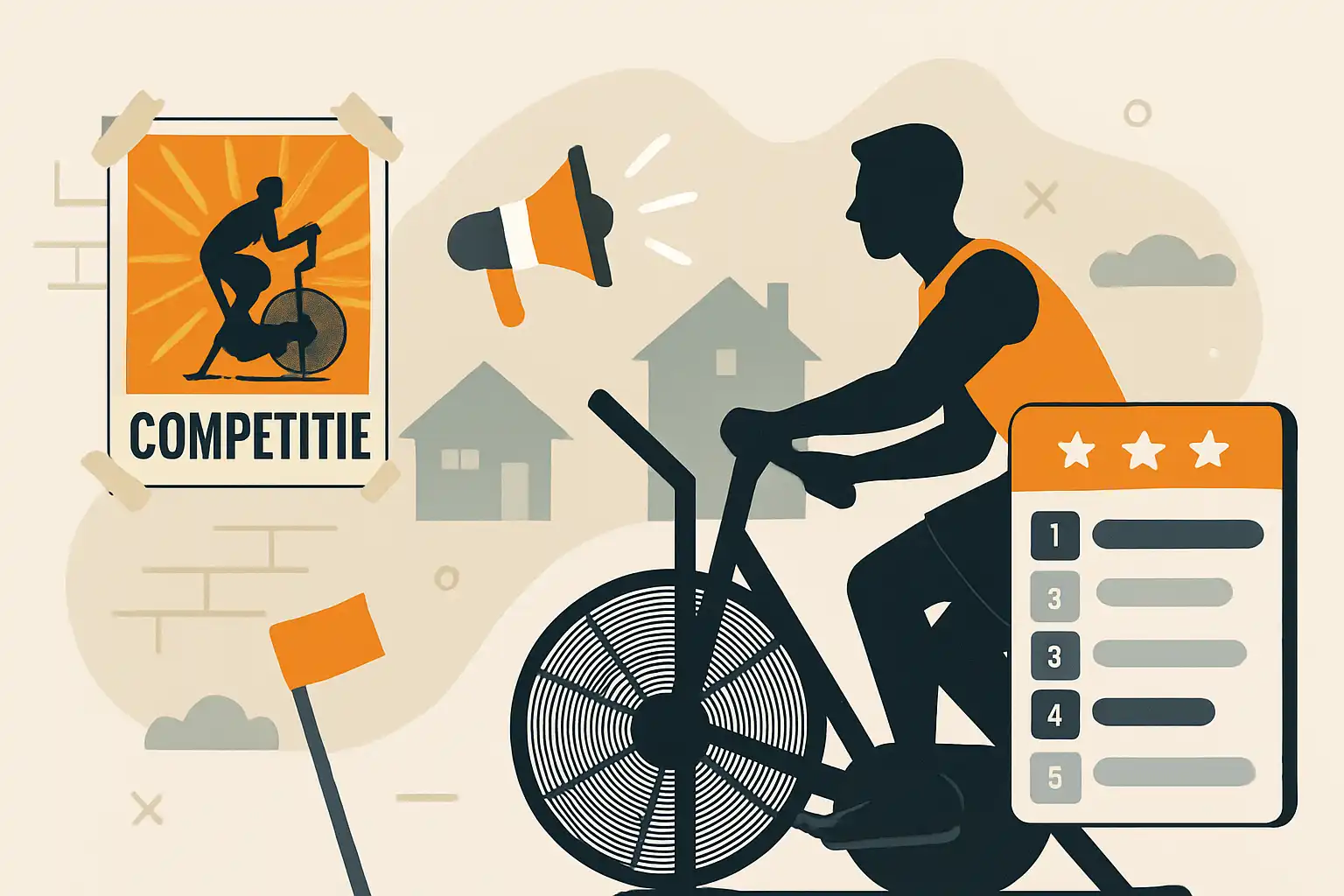 Zo organiseer je een epische airbike-competitie in je buurt: van promotie tot leaderboard