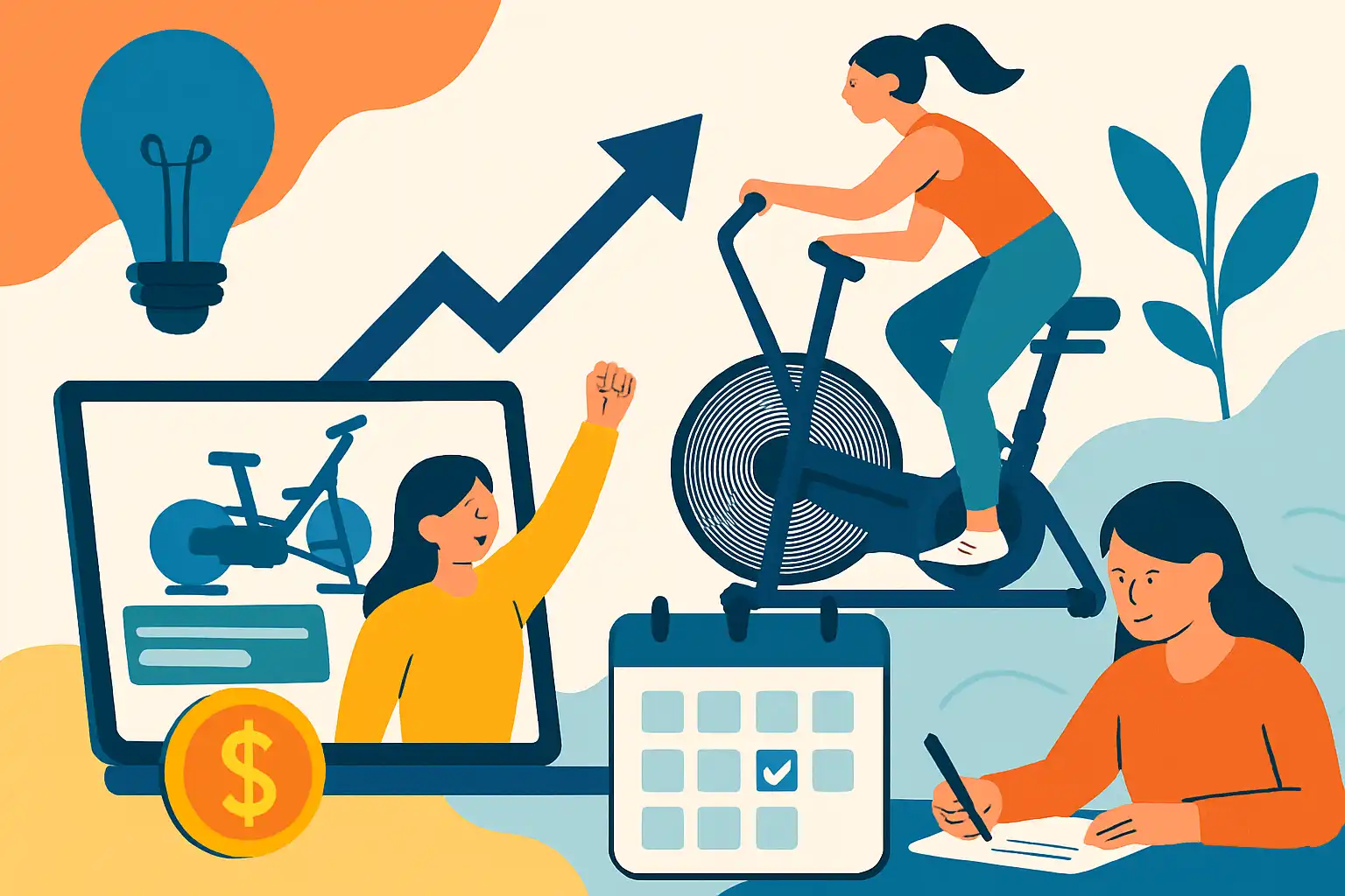 Zo richt je een coöperatieve airbike-studio op: crowdfunding, planning en je eerste lessen