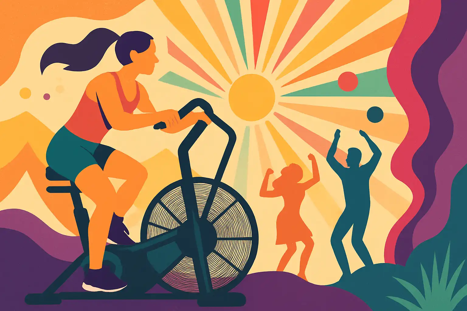 Zo train je voor festivalfitheid: airbike-programma's om de dansmarathons door te komen