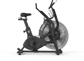 De ZEUZ Storm Airbike Bicycle zwart in één oogopslag
