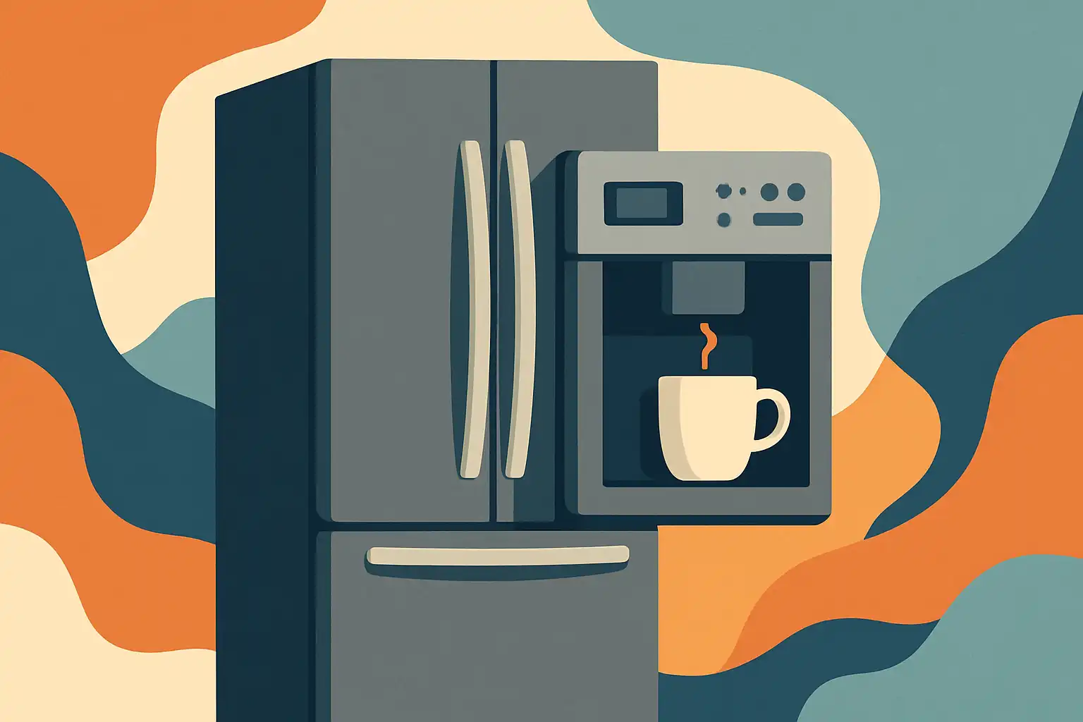 De nieuwe generatie amerikaanse koelkasten met ingebouwde koffiemachines: gemak of gimmick?