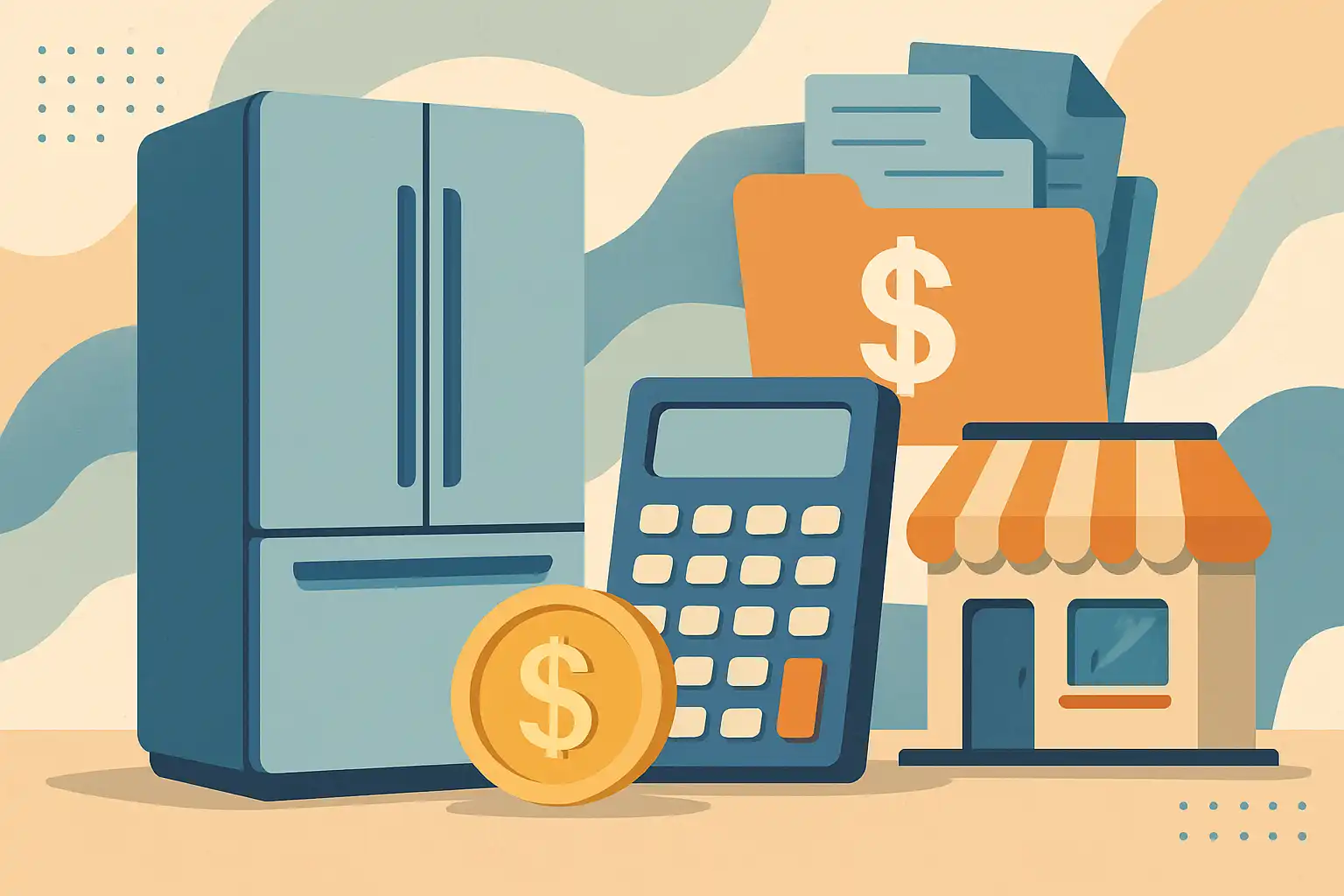 Is je amerikaanse koelkast aftrekbaar? wat kleine ondernemers en hosts moeten weten