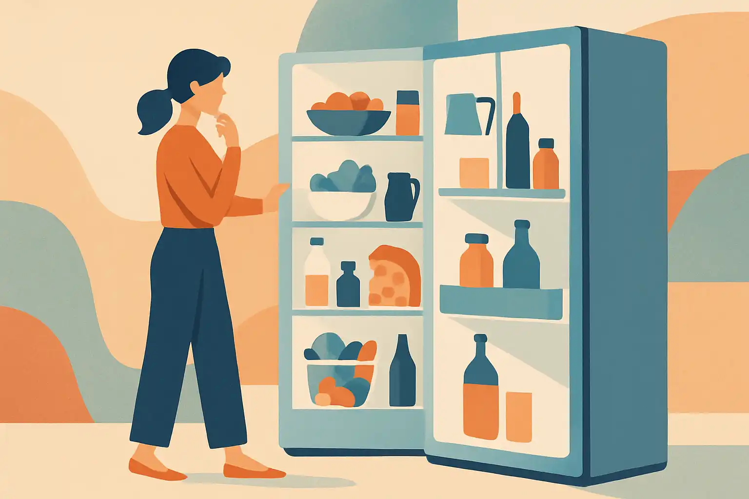 Klein huishouden, grote koelkast: zo gebruik je een Amerikaanse koelkast efficiënt met weinig eters