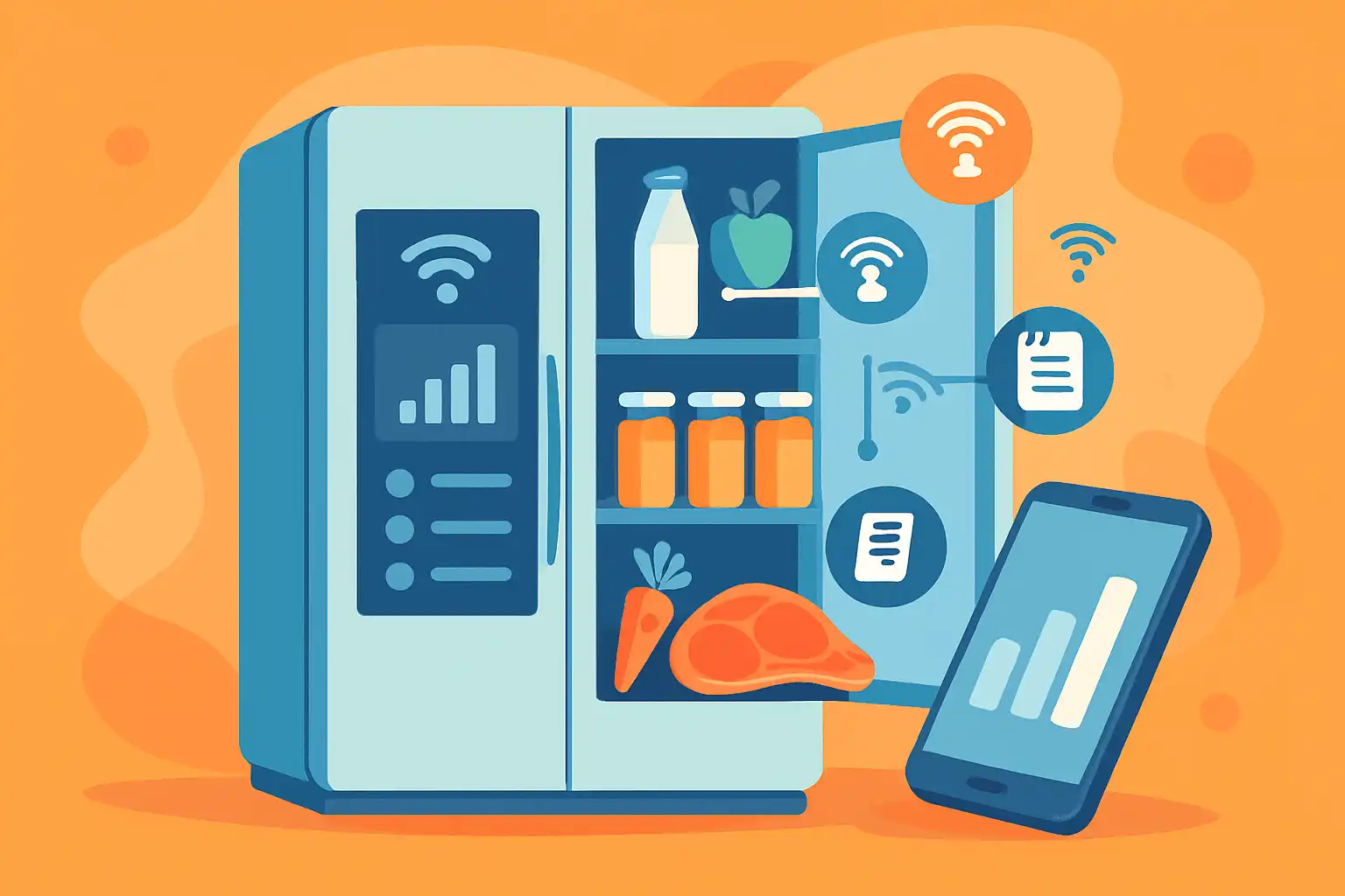 Maak van je Amerikaanse koelkast een slimme voorraadkast met betaalbare sensoren