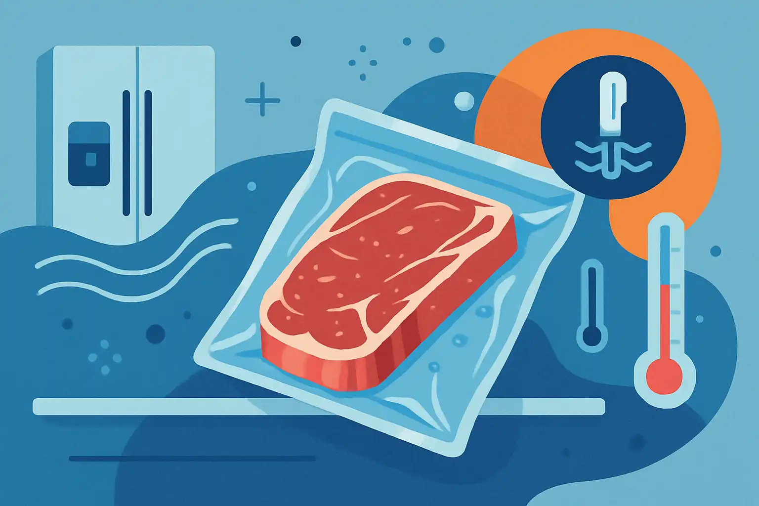 Sous-vide ready: zo ontdooi je steaks tot op de graad nauwkeurig in je amerikaanse koelkast