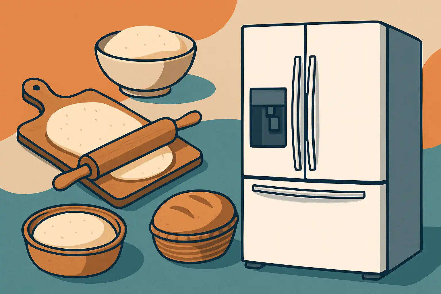 Thuis bakken als een pro: zo gebruik je je Amerikaanse koelkast voor deeg, rijzen en bewaren