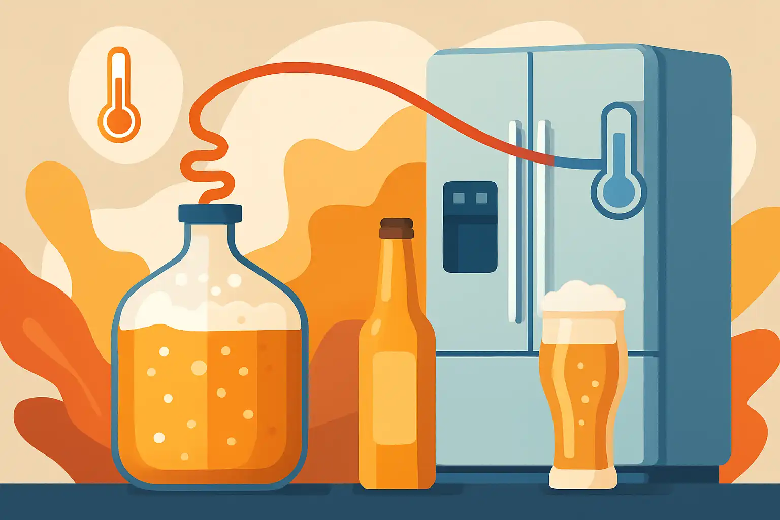 Thuis bierbrouwen en lageren in je Amerikaanse koelkast: zo regel je temperatuurstabiliteit zonder dure apparatuur