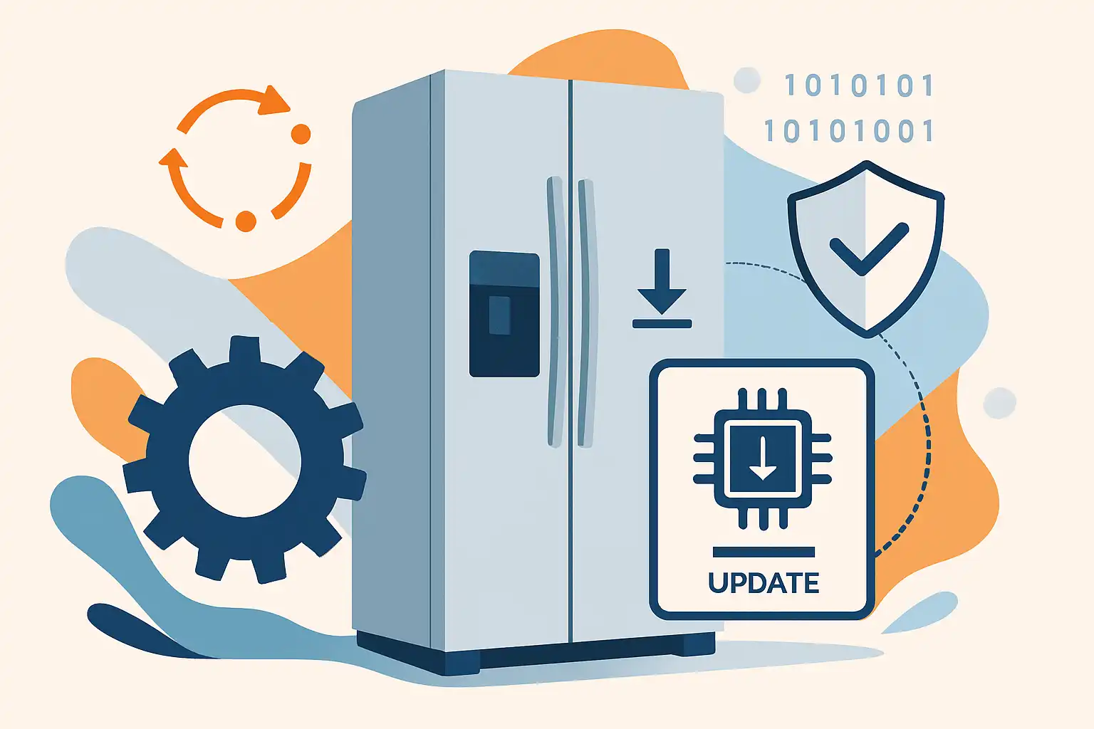 Waarom firmware-updates je amerikaanse koelkast slimmer en veiliger maken (en zo voer je ze veilig uit)