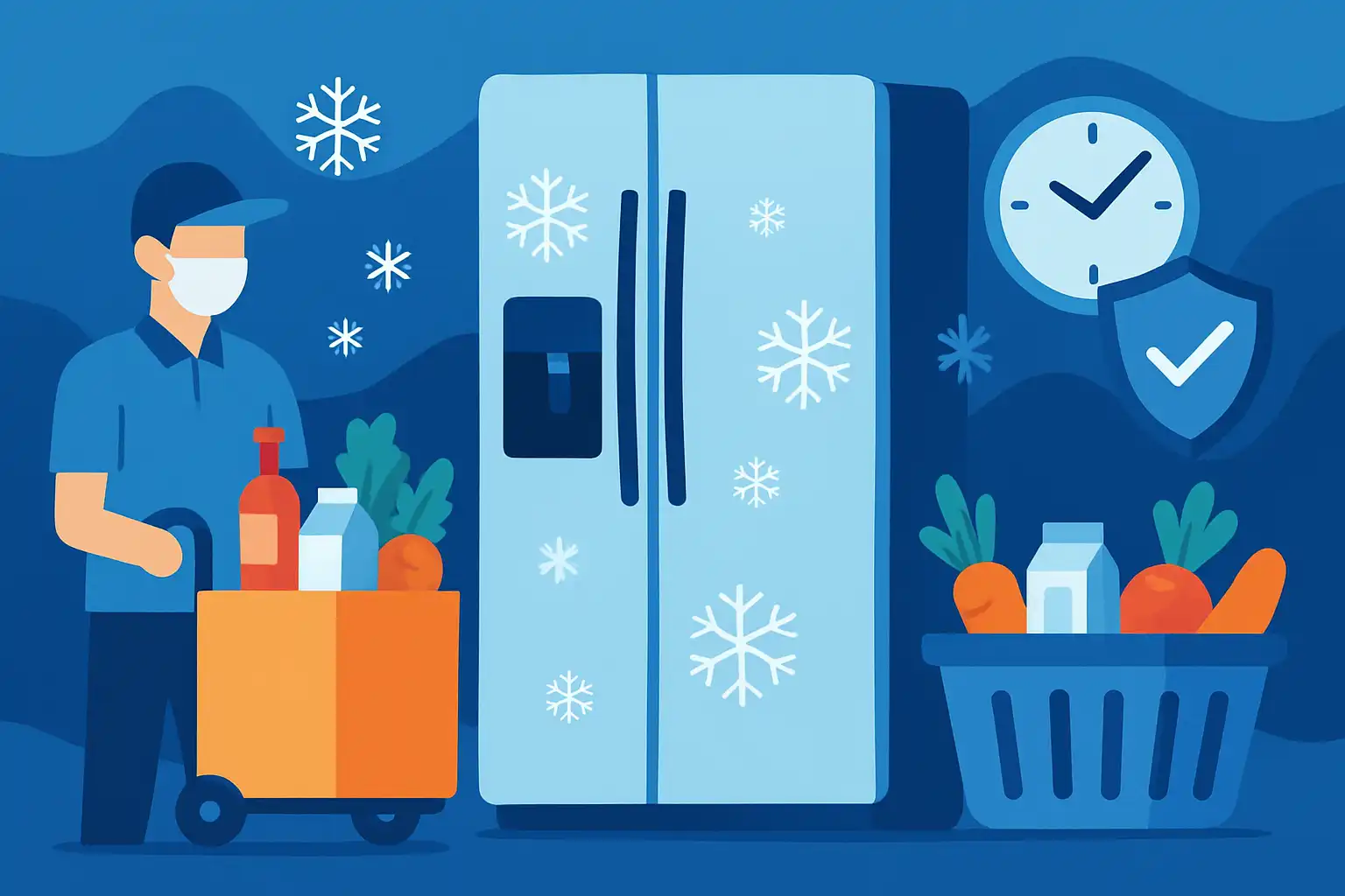 Zo behoud je de koudeketen bij thuisbezorging: slimme tips om je Amerikaanse koelkast en boodschappen veilig te houden