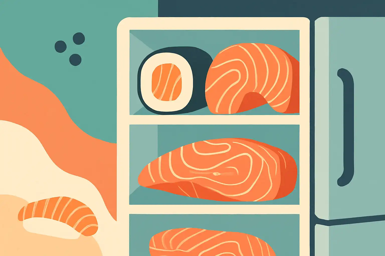 Zo bewaar je rauwe vis en sushi veilig in je Amerikaanse koelkast