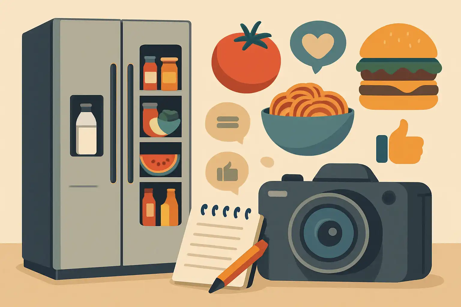 Zo maak je je amerikaanse koelkast contentproof: tips voor foodbloggers en creators