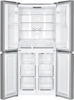 MPM-434-SBF-08 Amerikaanse Side-by-Side Koelkast met Display – Full No Frost – Amerikaanse Koelkast – Multi Door – 421 liter – Inverter Compressor – LED Display – Smart, Eco & Super Freeze – 39 dB – Wit