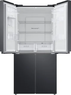 Samsung RF48A401EB4 amerikaanse koelkast Vrijstaand E Antraciet