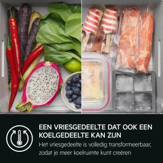 AEG RMB952D6VU Amerikaanse koelkast vrijstaand roestvrijstaal