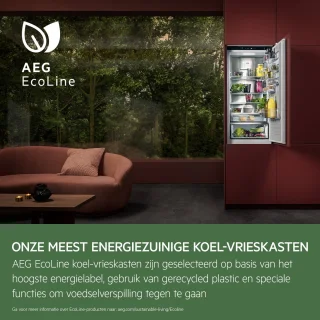 AEG RMB952D6VU Amerikaanse koelkast vrijstaand roestvrijstaal