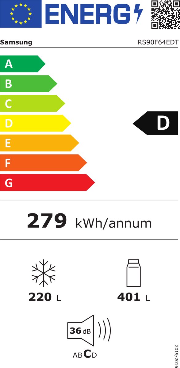 AI Home 9-serie koelkast 621L zilver mat wifi