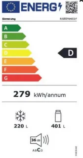 AI Home koelkast 9-serie 621L zwart mat wifi