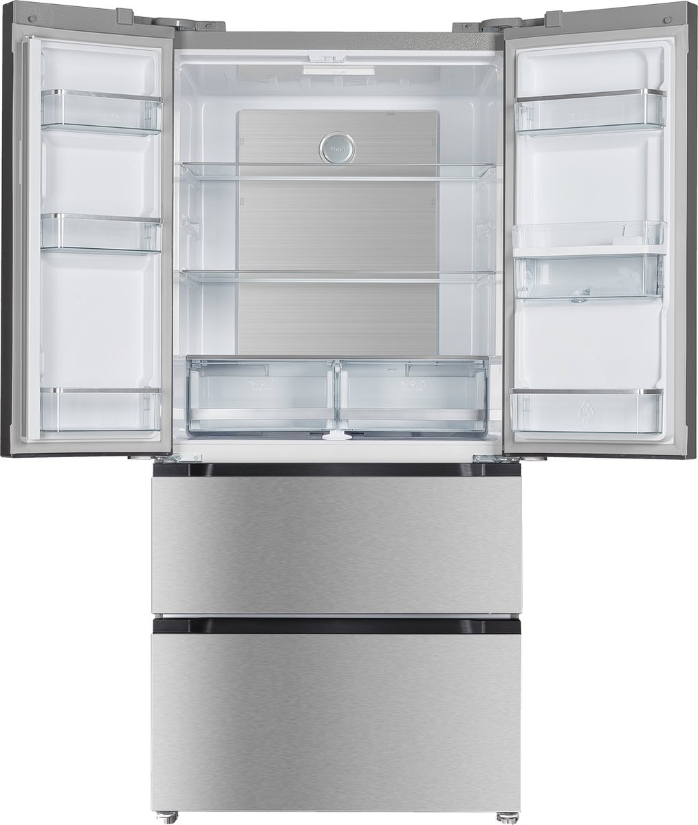 Amica AFN9511DX1 Amerikaanse koelkast met waterdispenser 506L