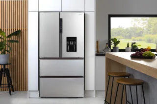 Amica AFN9511DX1 Amerikaanse koelkast met waterdispenser 506L