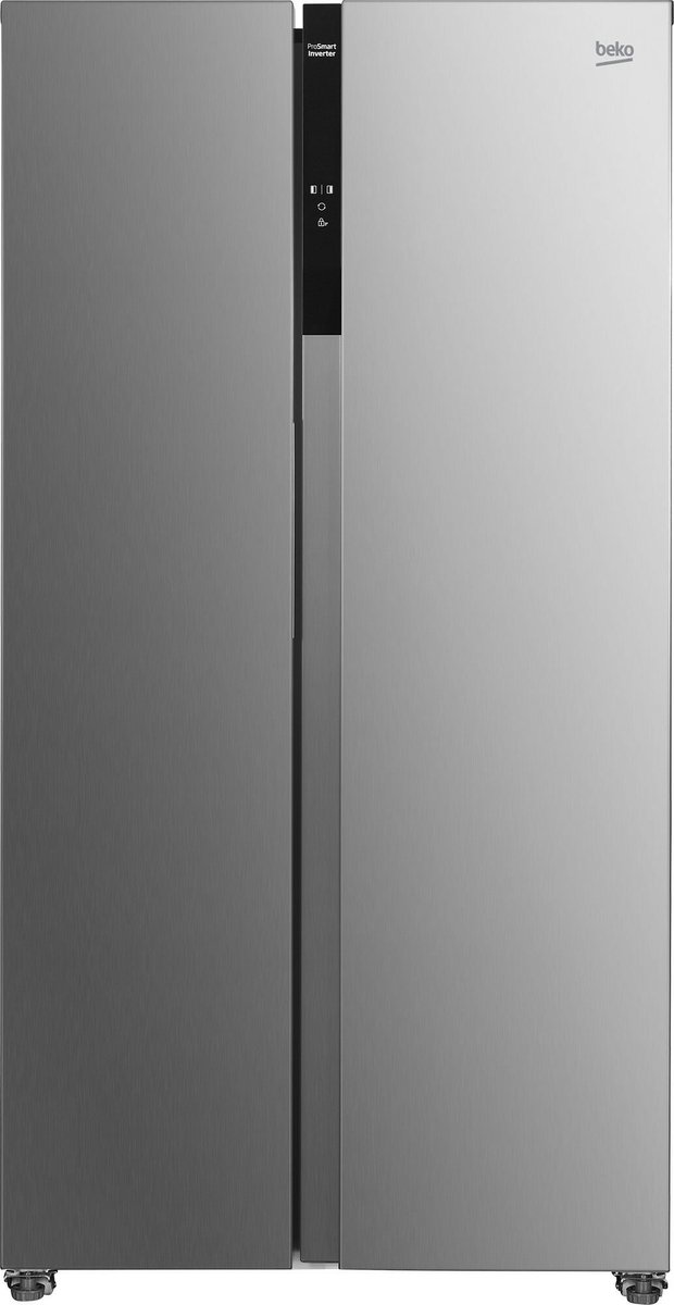 De BEKO GNO5323XPN Side by Side koelkast RVS in één oogopslag