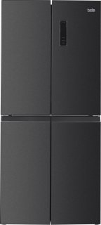Bella BMD-448DDI Amerikaanse Koelkast 4 Deuren 362L Dark Inox