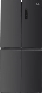 Bella BMD-448DDI Amerikaanse Koelkast 4 Deuren 362L Dark Inox