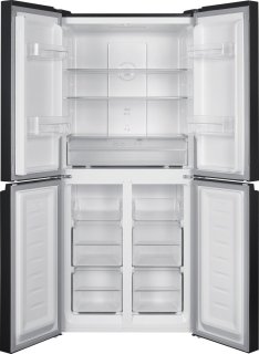 Bella BMD-448DDI Amerikaanse Koelkast 4 Deuren 362L Dark Inox