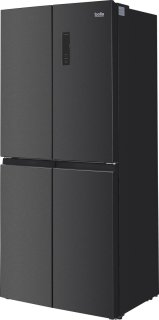 Bella BMD-448DDI Amerikaanse Koelkast 4 Deuren 362L Dark Inox
