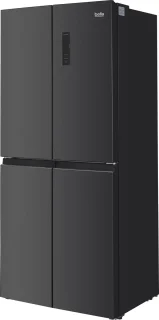Bella BMD-448DDI Amerikaanse Koelkast 4 Deuren 362L Dark Inox