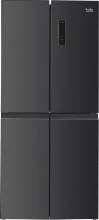 Bella BMD-448DDI Amerikaanse Koelkast 4 Deuren 362L Dark Inox