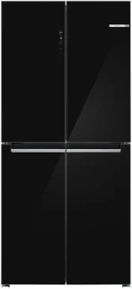 Bosch Serie 4 KMC85LBEA Vrijstaande Multideur Koelkast Zwart