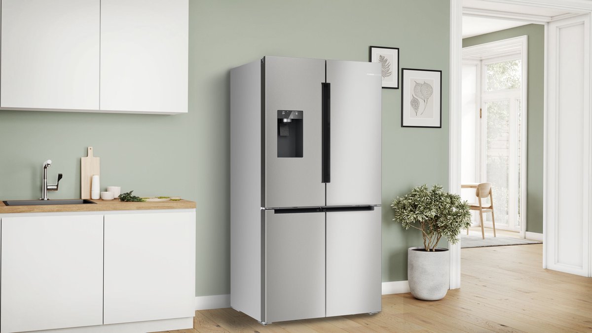 Bosch Serie 6 KFD96APEA Amerikaanse koelkast RVS