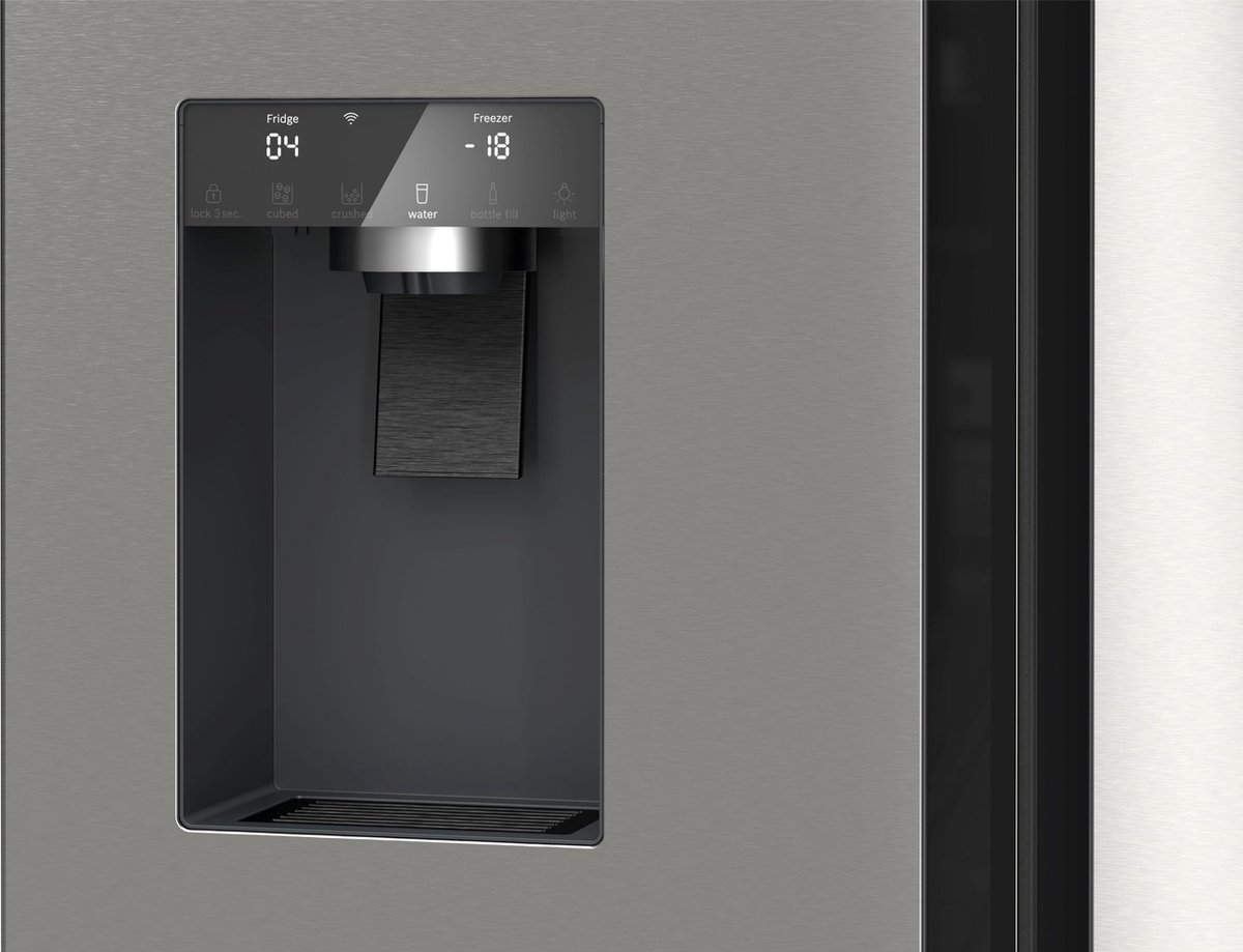Bosch Serie 6 KFD96APEA Amerikaanse koelkast RVS