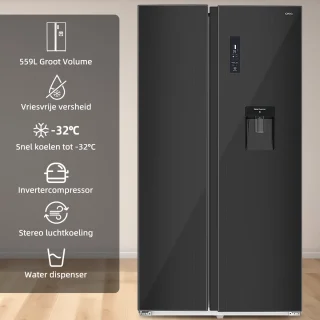 CHiQ FSS559NEI42D Amerikaanse koelkast 559L