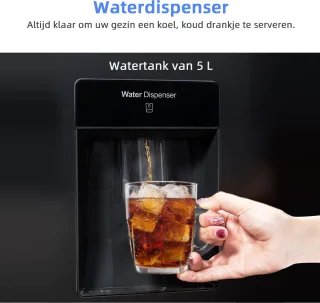 CHiQ FSS559NEI42D Amerikaanse koelkast 559L