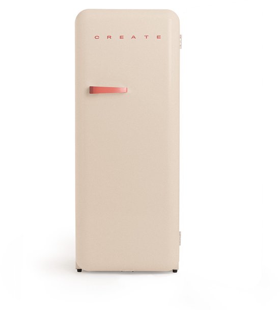 CREATE FRIDGE RETRO 281L koelkast review
