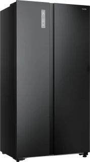 ETNA AKV678ZWA Amerikaanse koelkast zwart