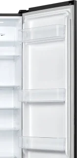 ETNA AKV678ZWA Amerikaanse koelkast zwart