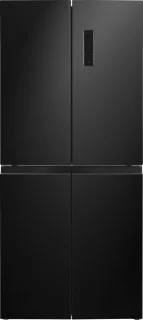 Exquisit CDJ444-040DB Amerikaanse koelkast zwart