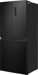 Exquisit CDJ444-040DB Amerikaanse koelkast zwart