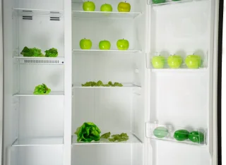 Exquisit CDJ445-040EB Amerikaanse koelkast zwart 442L