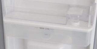Exquisit SBS146-WS-040ES Amerikaanse Koelkast Zilver 439L