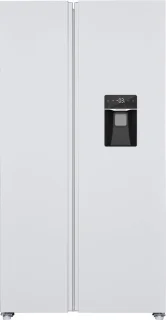Exquisit SBS146-WS-041EW Amerikaanse koelkast wit 439L
