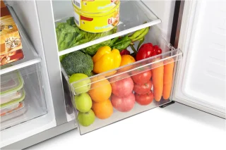 Fridgemaster MS83430FFS Amerikaanse koelkast 428L zilver