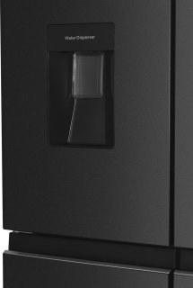 Frilec BONN-MD458-WS-040DDI Amerikaanse koelkast 419L Dark Inox