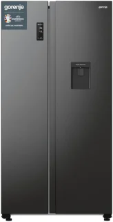 Gorenje NRR9185 EABXLWD Amerikaanse koelkast Zwart