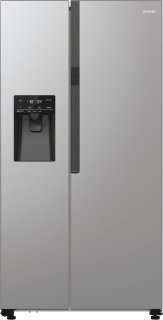 De Gorenje NRR9185ESXL Vrijstaande Amerikaanse-deur koelkast in één oogopslag